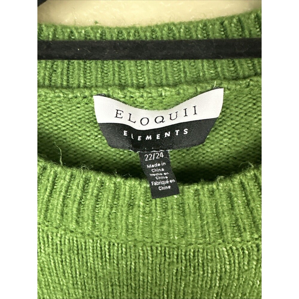 Eloquii Elements Bobble Pull Over Plus Sweater Gr… - image 3